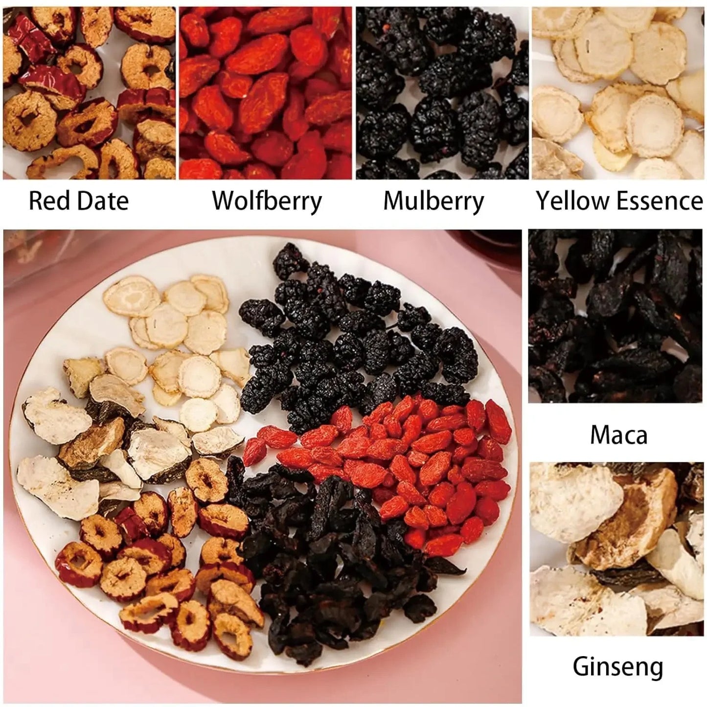 Ginseng Five Treasure Tea