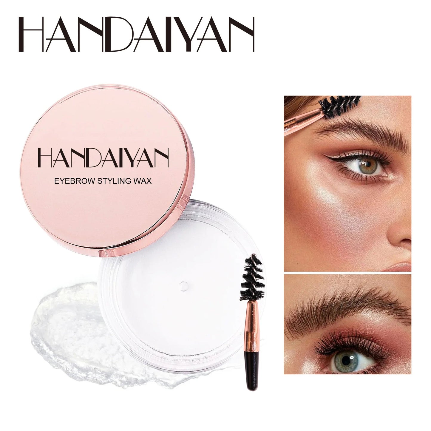 Transparent Pomade Eyebrow Styling Soap Brows