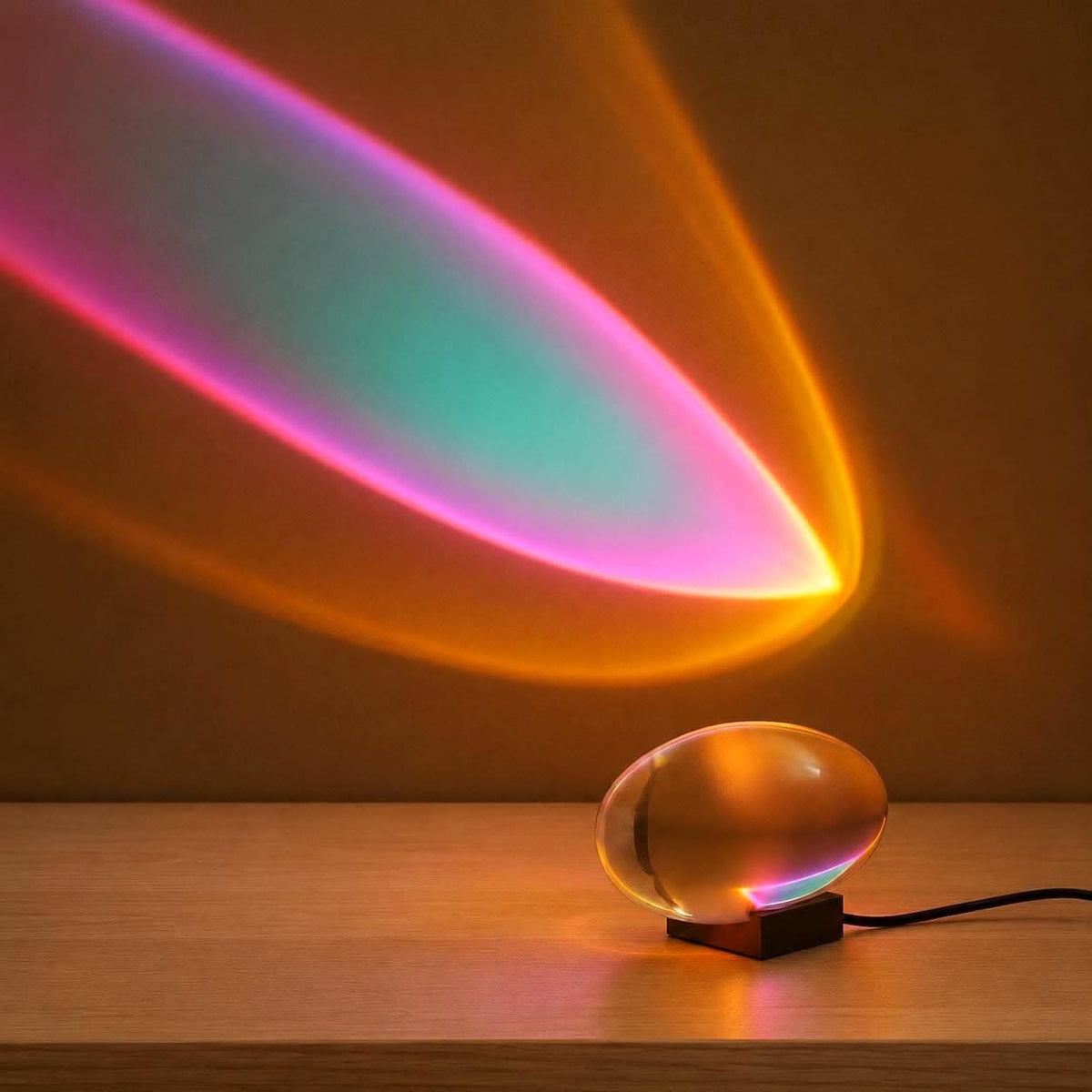 Galaxy Glow Projection Wall Light – Aurora Night Lamp for Bedroom & Home Decor