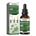 Rosemary Oil for Hair & Scalp Treatment – 50ml Nourishing Serum with Coconut & Peppermint Oils.