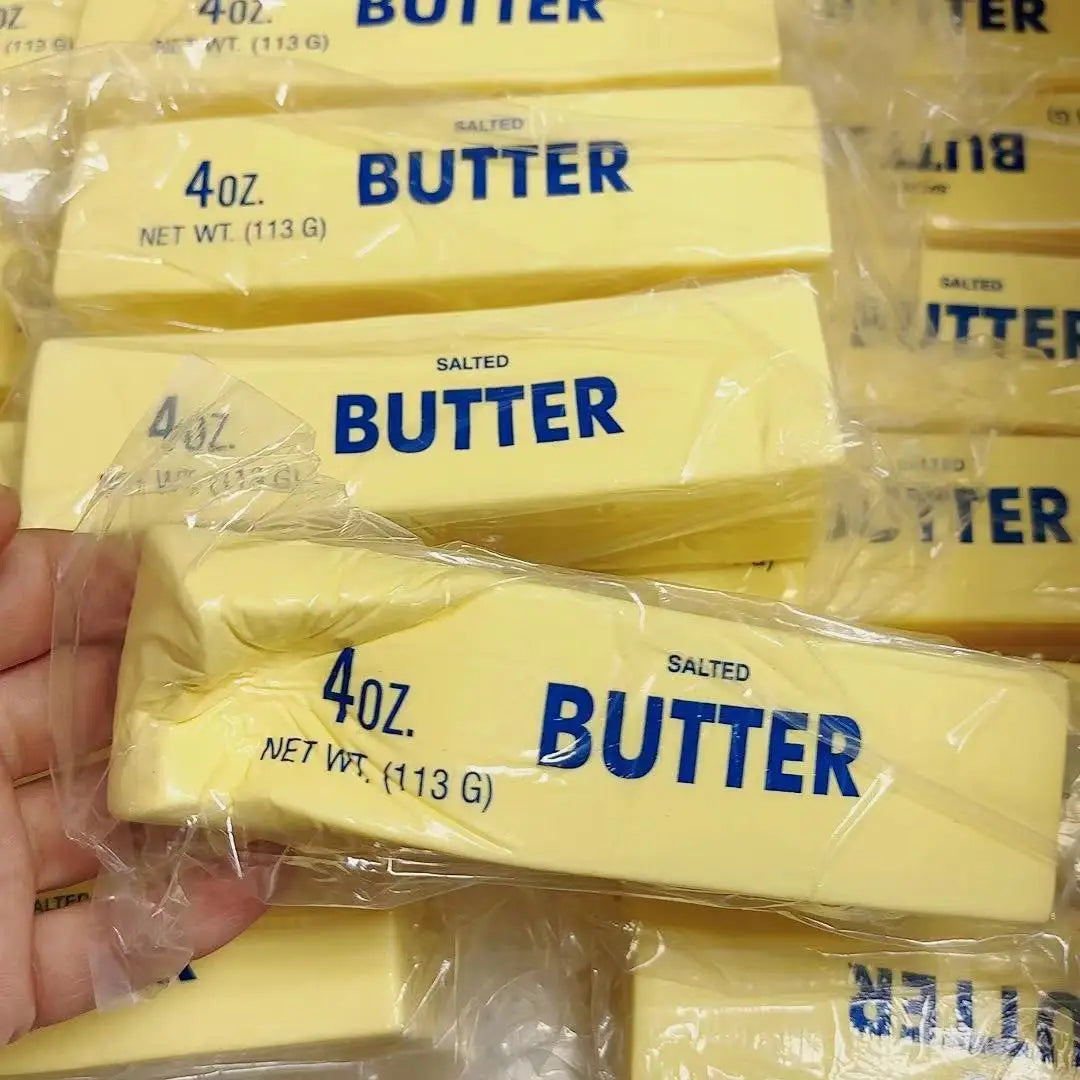 Slow Rising Butter Stick Fidget Toy | Antistress Squishy Cheese Stick for Anxiety Relief 4 oz.