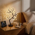 Cherry Blossom Bonsai Tree Light – LED Night Lamp for Bedroom & Home Decor