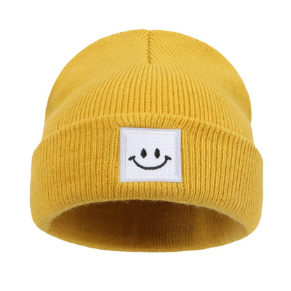 Kids Autumn Winter Hats for Newborn Crochet Beanie Toddler Boy