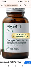 AlgaeCal Plus – Plant-Based Calcium Bone Supplement