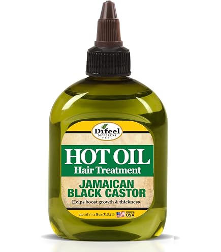 Castor Oil Hair Treatment - Cold-Pressed Oil for Stronger Looking Hair