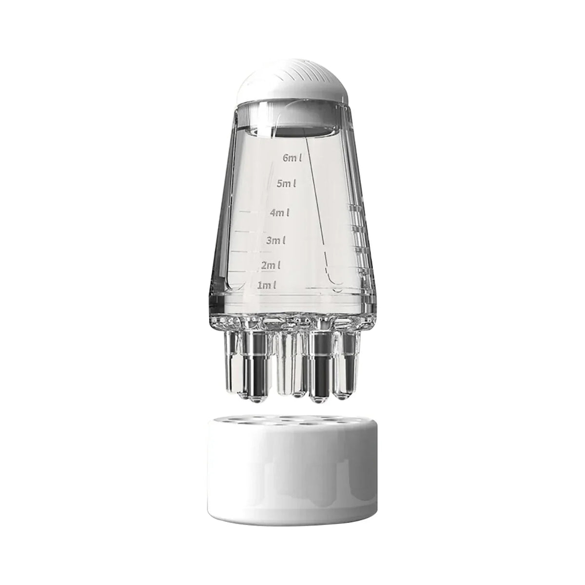 Hair Oil Applicator Comb - Root Comb Dispenser Bottle for Precise Oiling