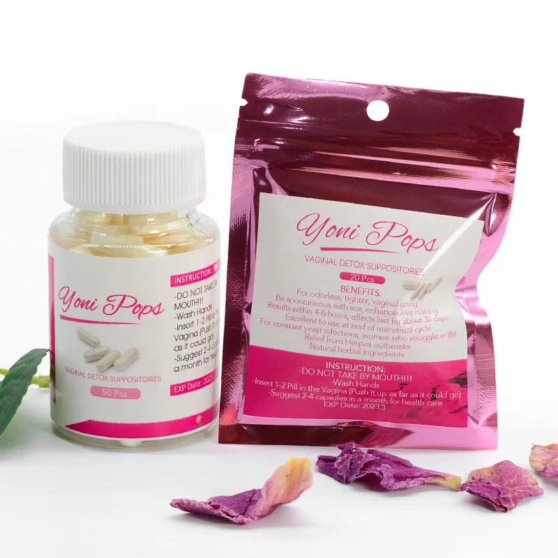 Yoni Probiotics Pops (Herbal Slippery Elm Capsules)
