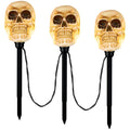 LED Skull Pathway Light