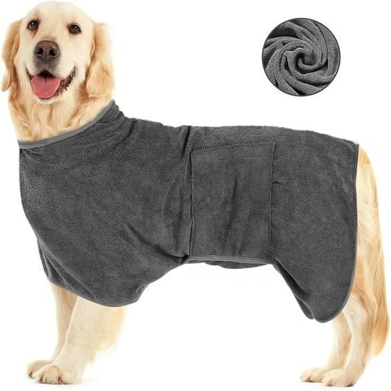 Super Absorbent Pet Bathrobe