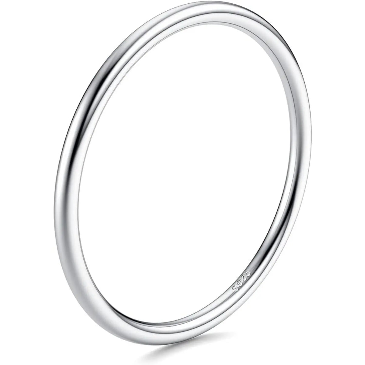 Minimalist 925 Silver Stackable Ring