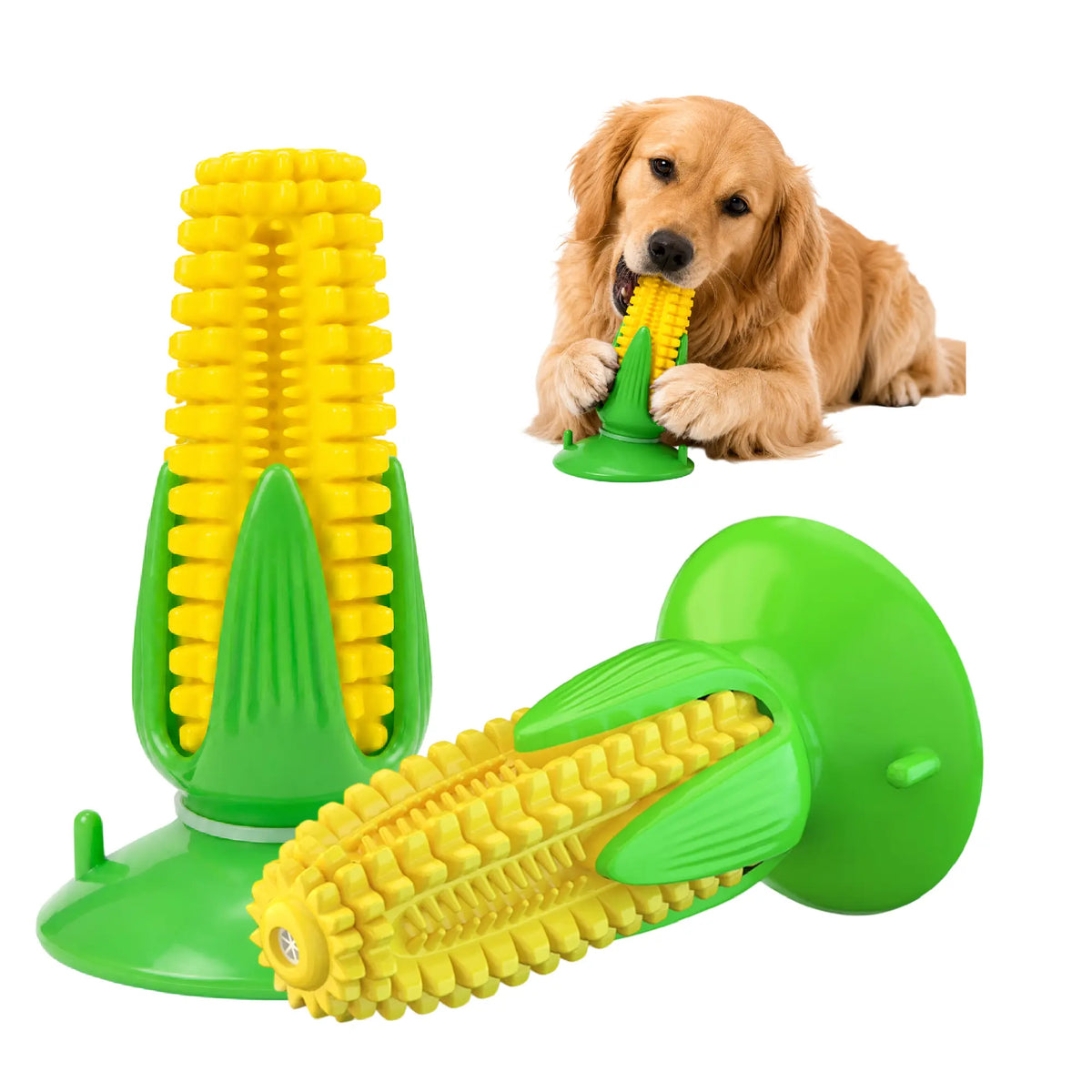 Suction Base Dog Chew Toy